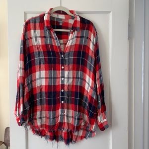 American eagle oversized flannel